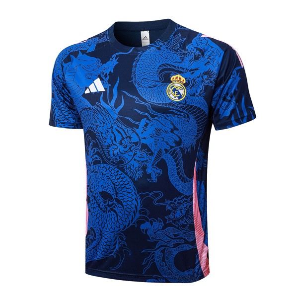 Camiseta Entrenamiento Real Madrid 2024 2025 Azul 2